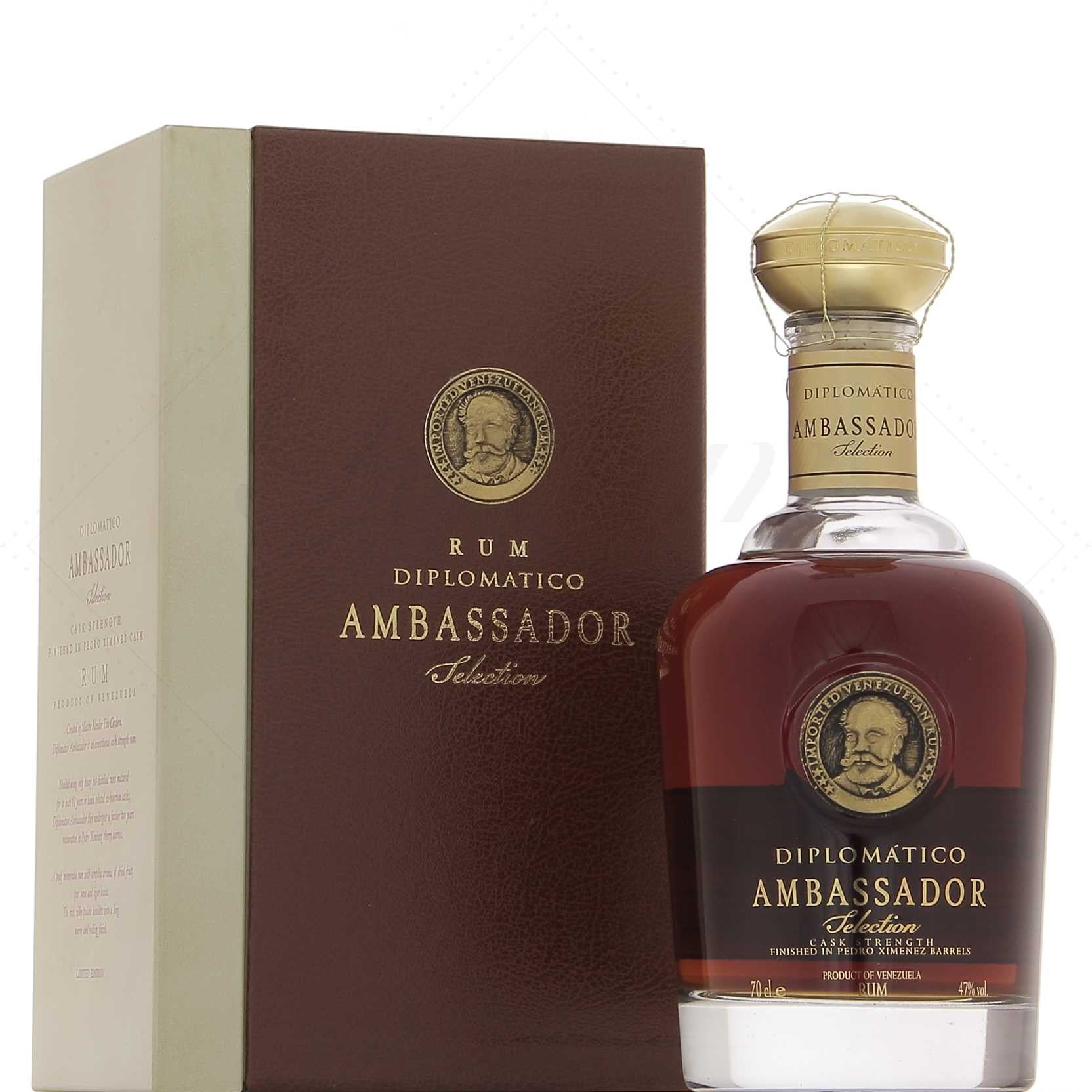 RUM VENEZUELA DIPLOMATICO AMBASSADOR