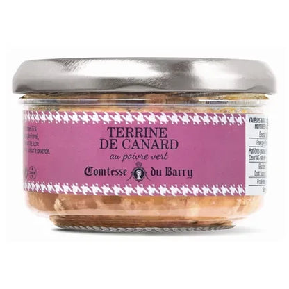 TERRINE DE CANARD AU POIVRE VERT 140g