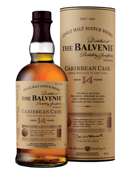 THE BALVENIE CARIBBEAN CASK 14 AÑOS