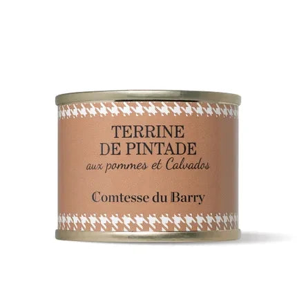 TERRINE DE PINTADE AUX POMMES ET CALVADOS
