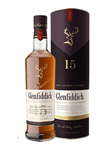 GLENFIDDICH 15 AÑOS SOLERA
