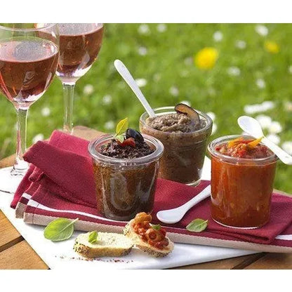 TAPENADE NOIRE, TOMATES SÉCHÉES ET BASILIC