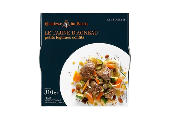 LE TAJIE D'AGNEAU & PETITS LÉGUMES CONFITS