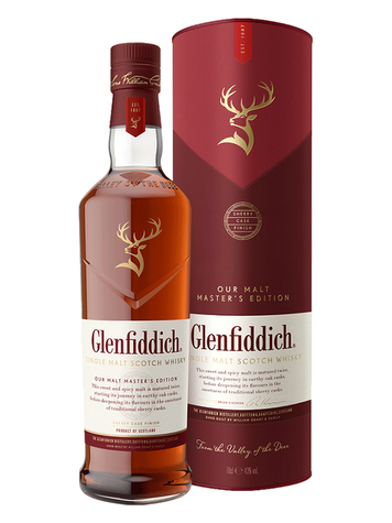 GLENFIDDICH SINGLE MALT SCOTCH WHISKY MASTERS EDITION 