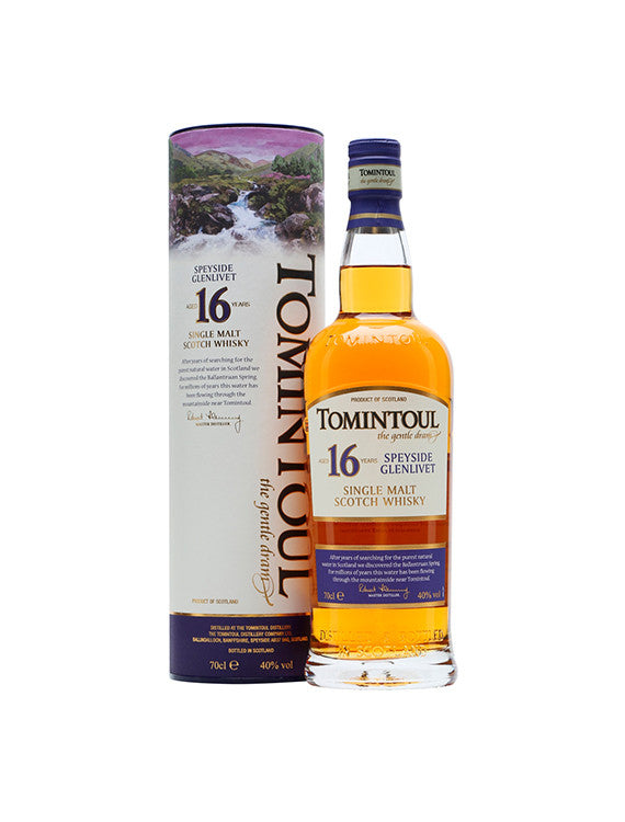 TOMINTOUL 16 YEARS