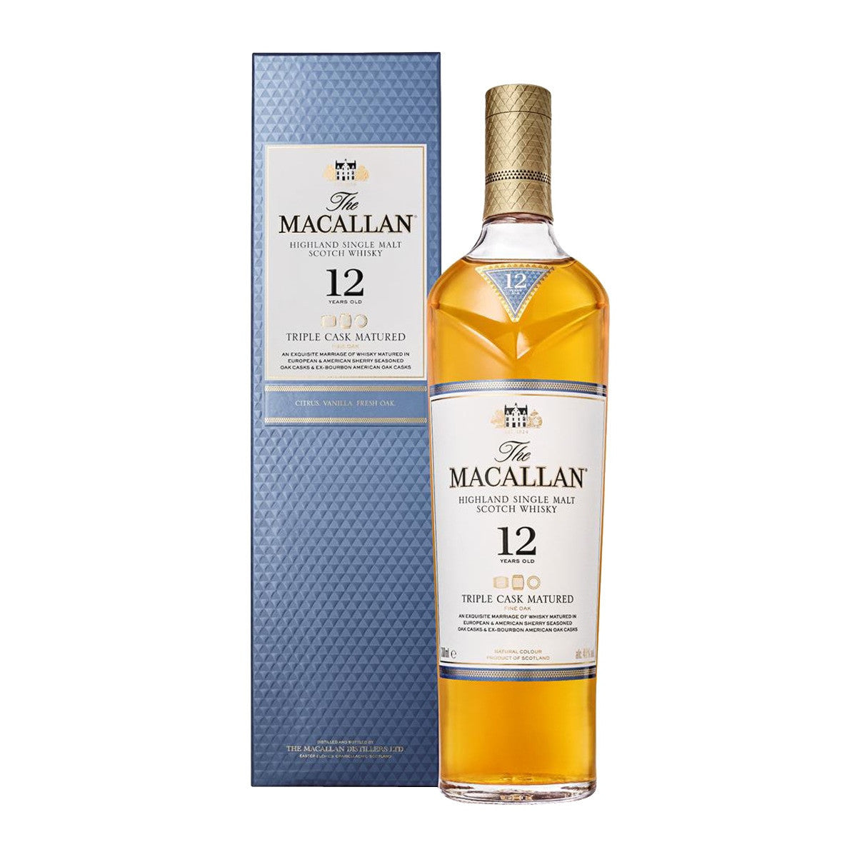 MACALLAN 12 TRIPLE CASK