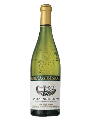 CHATEAUNEUF DU PAPE, CHATEAU DES FINES ROCHES BLANCO 2023