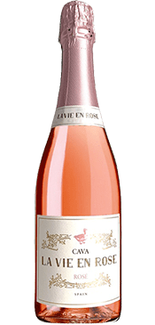 CAVA LA VIE EN ROSE BRUT ROSE